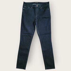 Calvin Klein Jeans Women's Sz 29" Navy Mid-Rise Skinny Ankle